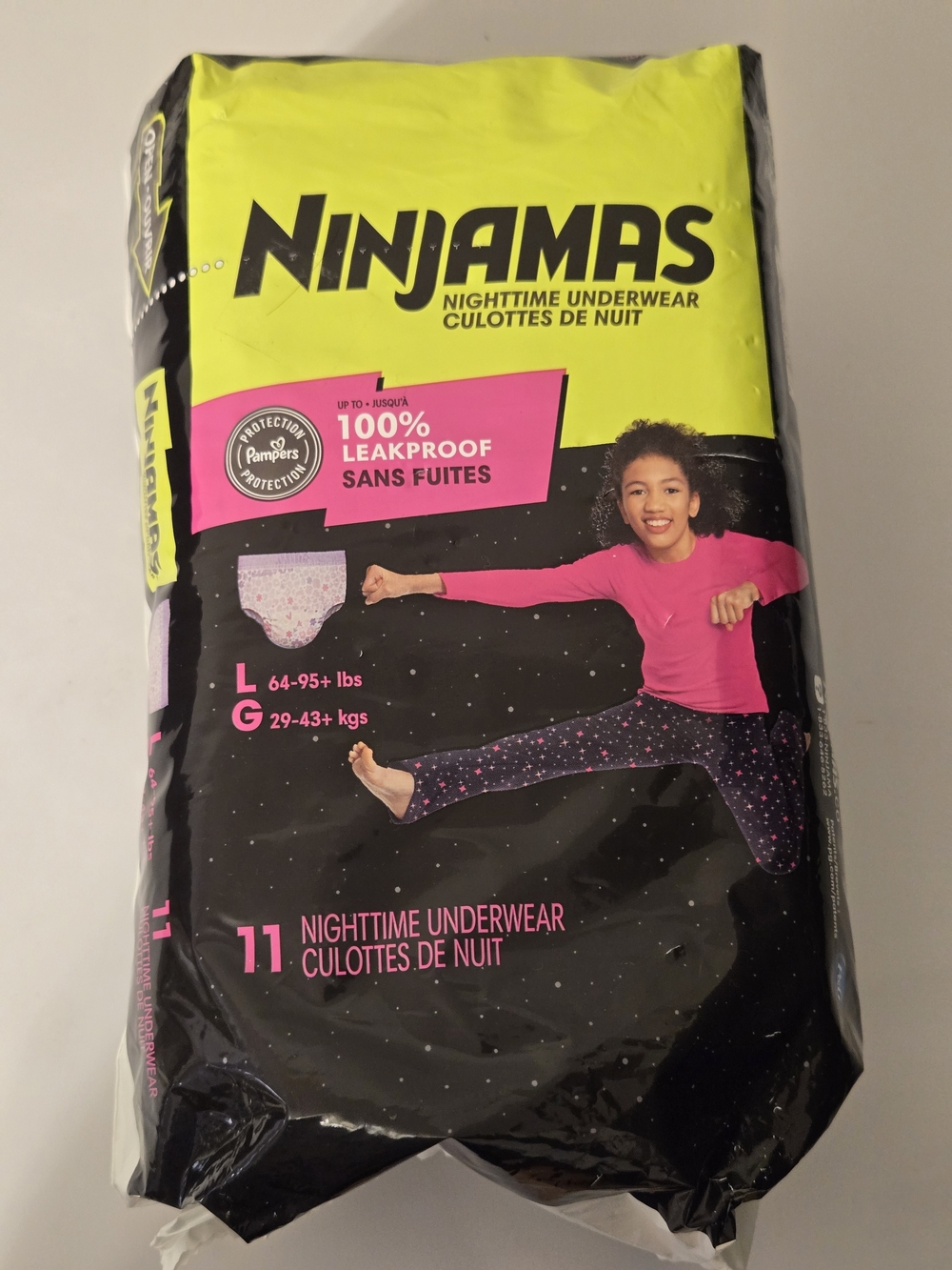 Ninja Girls' Night time Underwear - Pink $15